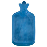 HOT WATER BOTTLE 2LT LATEX ASST COLOURS