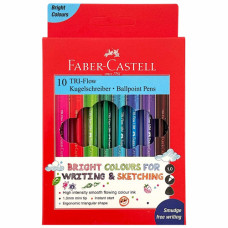 BTS PEN 10s ASST COLOURS F/CASTELL T/FLO