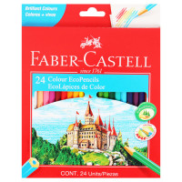 BTS COLOUR PENCIL 24s FABER-CASTELL ECO