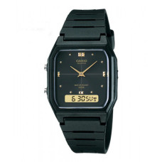 WT CASIO GTS ANA-DIGI RECT BLACK/GOLD DI