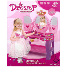 TOY DRESSER TABLE PLAY SET