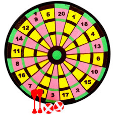 TOY DART GAME W/2BALLS VELCRO HL-027A