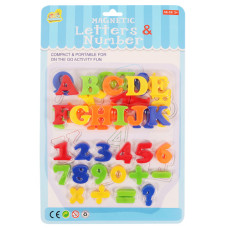 TOY EDU MAGNETS LETTERS & NUMBERS QJ5562