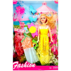 TOY DOLL DRESS UP W/ACCESSORIES 7PC
