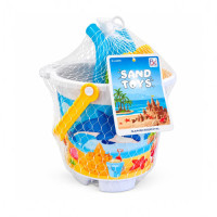 TOY BEACH BUCKET SET 5PC TOY BEACH BUCKET SET 5PC