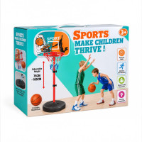 TOY BASKETBALL SET W/BACKBOARD+BASE TOY BASKETBALL SET W/BACKBOARD+BASE