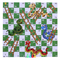 TOY GAME SNAKE & LADDER LARGE (1545)