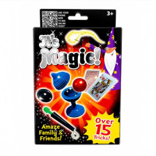 TOY MAGIC TRICK SET W/OVER 15 TRICKS