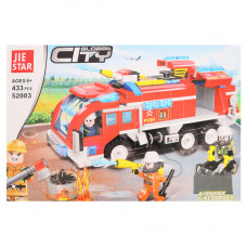TOY BLOCKS 433PCS AIRPORT FIRE TRUCK