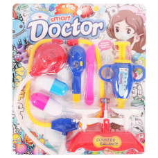 TOY DOCTOR SET W/2 CAPSULES 7PC (7663-4)