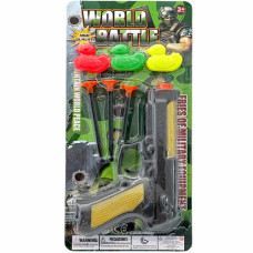 TOY POLICE PLAY SET 6PC W/3 DUCK TARGETS