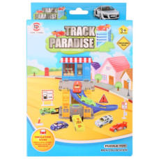 TOY PARKING LOT PUZZLE TRACK PARADISE