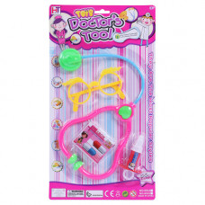 TOY DOCTOR SET W/GLASSES 4PCS (6935A)