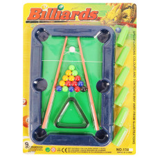 TOY POOL TABLE MINI 13381 CARDED