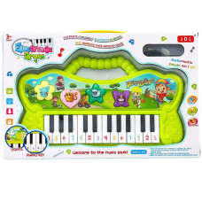 TOY CARTOON ELECTRIC PIANO W/LIGHT
