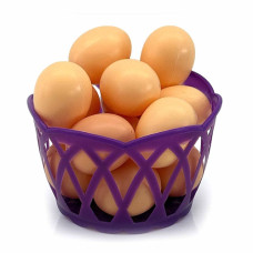 TOY BASKET W/EGGS IN NET