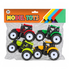TOY CONSTRUCTION TRUCK 4PC ASST COLOURS