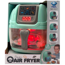 TOY AIR FRYER 9PCS W/LIGHT&SOUND