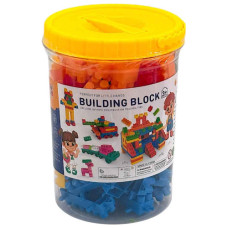 TOY BLOCK 120PCS W/CONTAINER JX688-193
