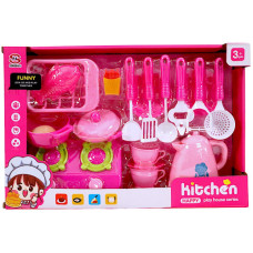 TOY KITCHEN PLAY SET 22PCS