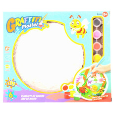 TOY GRAFFITI PLASTER W/6 COLOURS