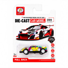TOY CAR PULL BACK DIE CAST METAL 1s