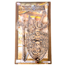 TOY WARRIOR PLAY SET 3PC