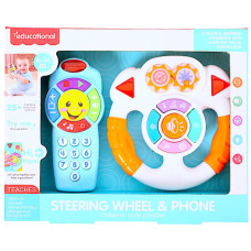 TOY MUSICAL STEERING WHEEL&PHONE