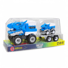 TOY DINO TRUCK 2PC W/TRAILOR