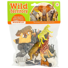 TOY ANIMAL SET WILD TERRITORY MODELS