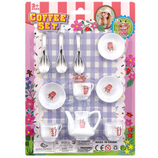TOY TEA SET 10PCS CARDED