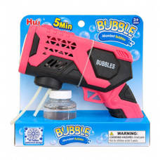 TOY BUBBLE GUN+80ML BUBBLE SOLUTION