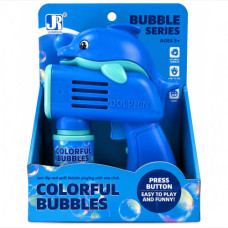 TOY BUBBLE DOLPHIN GUN W/LIGHTS