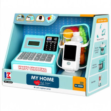 TOY CASH REGISTER W/ACCESSORIES