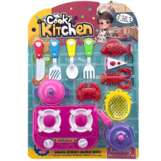 TOY COOKING SET 12PC