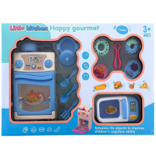 TOY KITCHEN W/ACCESSORIES 12PC