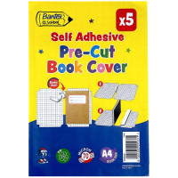 BTS SELF ADHESIVE COVER A4 5s BANTEX CLR