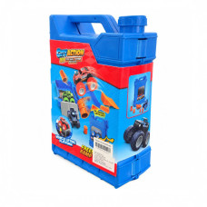 TOY DIY STUNT POLICE CAR IN CONTAINER