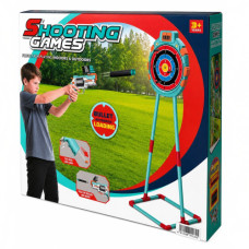 TOY SHOOTING DART GAME W/STAND