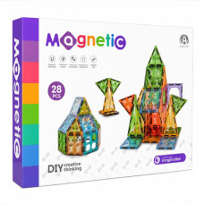 TOY BLOCK MAGNETIC SHAPES 28PC