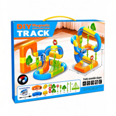 TOY TRAIN MAGNETIC TRACK 55PCS