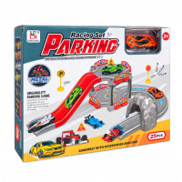 TOY PARKING LOT RACING SET 25PC TOY PARKING LOT RACING SET 25PC
