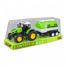 TOY TRACTOR W/WATER TANKER