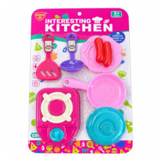 TOY KITCHEN PLAY SET 8PC