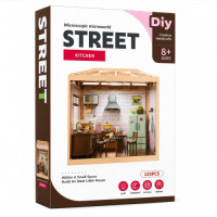 TOY FURNITURE DIY KITCHEN 133PC SET TOY FURNITURE DIY KITCHEN 133PC SET