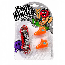 TOY SKATEBOARD FINGER GAME W/KICKS