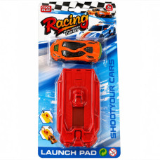 TOY CAR CATAPULT PUSH RACING LAUNCHER
