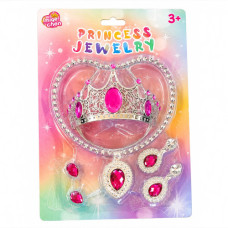 TOY PRINCESS JEWELERY SET 6PC