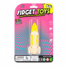 TOY FIDGET 3D SPACE ROCKET PRINTED 1s