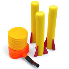 TOY SOFT MISSILE DARTS W/PUMP